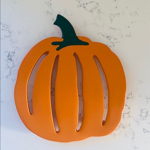 Crate&barrel Pumpkin Trivet - Picture 5 of 13